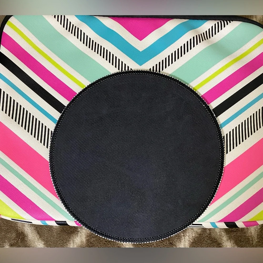 Colorful Studio C Carolina Pad Chevron Laptop Sleeve and Mandala Mouse Pad